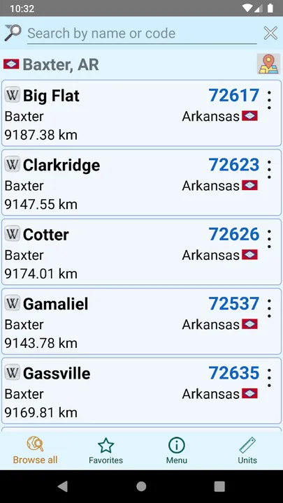 United States Zip (Postal) Codes screenshot 2